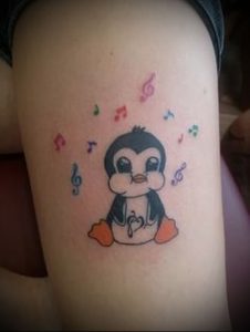 Фото тату пингвин - 05062017 - пример - 065 Tattoo penguin