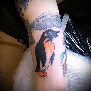 Фото тату пингвин - 05062017 - пример - 066 Tattoo penguin