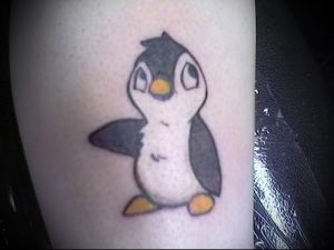 Фото тату пингвин - 05062017 - пример - 068 Tattoo penguin
