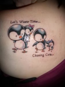 Фото тату пингвин - 05062017 - пример - 069 Tattoo penguin