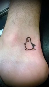 Фото тату пингвин - 05062017 - пример - 076 Tattoo penguin