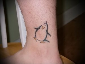 Фото тату пингвин - 05062017 - пример - 077 Tattoo penguin