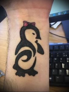 Фото тату пингвин - 05062017 - пример - 080 Tattoo penguin