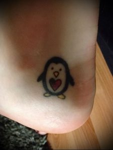 Фото тату пингвин - 05062017 - пример - 105 Tattoo penguin