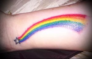 Фото тату радуга - 22072017 - пример - 015 Rainbow tattoo_tattoo-photo.ru