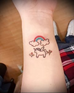 Фото тату радуга - 22072017 - пример - 038 Rainbow tattoo_tattoo-photo.ru