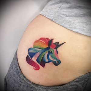Фото тату радуга - 22072017 - пример - 046 Rainbow tattoo_tattoo-photo.ru