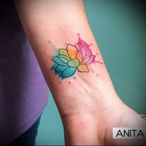 Фото тату радуга - 22072017 - пример - 081 Rainbow tattoo_tattoo-photo.ru