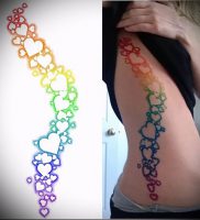 Фото тату радуга — 22072017 — пример — 098 Rainbow tattoo_tattoo-photo.ru