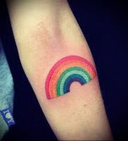 Фото тату радуга — 22072017 — пример — 102 Rainbow tattoo_tattoo-photo.ru