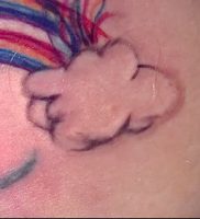 Фото тату радуга — 22072017 — пример — 103 Rainbow tattoo_tattoo-photo.ru