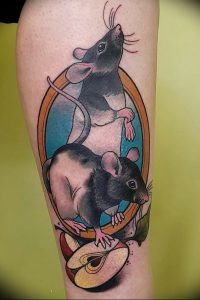 фото тату крыса от 27.07.2017 №057 - Rat tattoo_tattoo-photo.ru