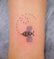 фото тату шмель от 29.07.2017 №014 — Tattoo bumblebee_tattoo-photo.ru
