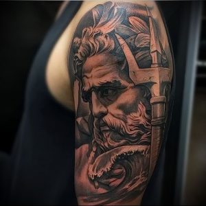 Фото тату Посейдон - 19072017 - пример - 031 Poseidon Tattoo