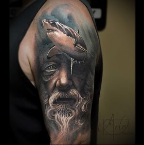 Фото тату Посейдон - 19072017 - пример - 053 Poseidon Tattoo
