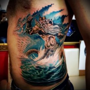 Фото тату Посейдон - 19072017 - пример - 056 Poseidon Tattoo