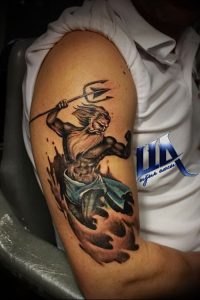 Фото тату Посейдон - 19072017 - пример - 071 Poseidon Tattoo