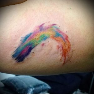 Фото тату радуга - 22072017 - пример - 002 Rainbow tattoo_tattoo-photo.ru