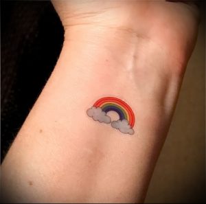Фото тату радуга - 22072017 - пример - 004 Rainbow tattoo_tattoo-photo.ru