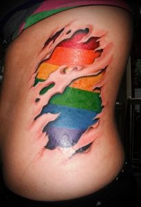 Фото тату радуга - 22072017 - пример - 010 Rainbow tattoo_tattoo-photo.ru