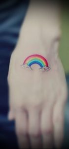 Фото тату радуга - 22072017 - пример - 013 Rainbow tattoo_tattoo-photo.ru
