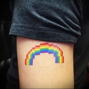 Фото тату радуга - 22072017 - пример - 014 Rainbow tattoo_tattoo-photo.ru