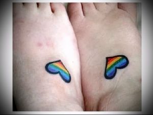 Фото тату радуга - 22072017 - пример - 019 Rainbow tattoo_tattoo-photo.ru