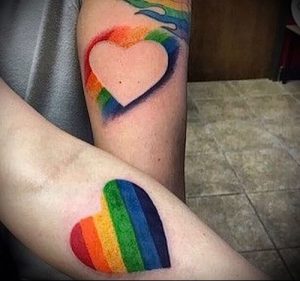 Фото тату радуга - 22072017 - пример - 025 Rainbow tattoo_tattoo-photo.ru