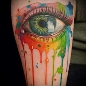 Фото тату радуга - 22072017 - пример - 032 Rainbow tattoo_tattoo-photo.ru