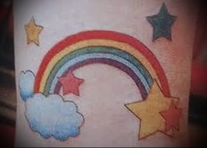 Фото тату радуга - 22072017 - пример - 033 Rainbow tattoo_tattoo-photo.ru