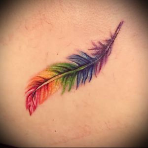 Фото тату радуга - 22072017 - пример - 036 Rainbow tattoo_tattoo-photo.ru