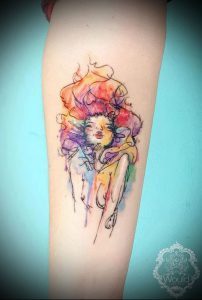 Фото тату радуга - 22072017 - пример - 040 Rainbow tattoo_tattoo-photo.ru