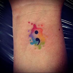 Фото тату радуга - 22072017 - пример - 045 Rainbow tattoo_tattoo-photo.ru