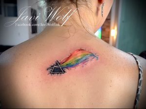 Фото тату радуга - 22072017 - пример - 048 Rainbow tattoo_tattoo-photo.ru