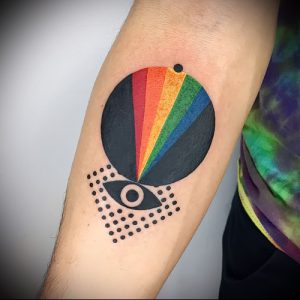 Фото тату радуга - 22072017 - пример - 057 Rainbow tattoo_tattoo-photo.ru