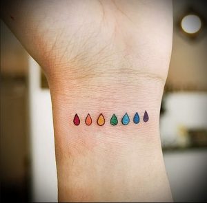 Фото тату радуга - 22072017 - пример - 064 Rainbow tattoo_tattoo-photo.ru