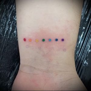 Фото тату радуга - 22072017 - пример - 073 Rainbow tattoo_tattoo-photo.ru