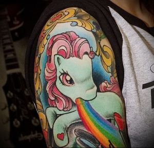 Фото тату радуга - 22072017 - пример - 084 Rainbow tattoo_tattoo-photo.ru