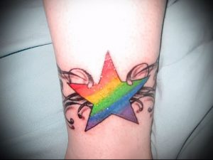 Фото тату радуга - 22072017 - пример - 088 Rainbow tattoo_tattoo-photo.ru