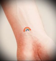 Фото тату радуга — 22072017 — пример — 090 Rainbow tattoo_tattoo-photo.ru
