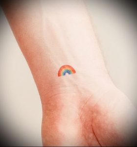 Фото тату радуга - 22072017 - пример - 090 Rainbow tattoo_tattoo-photo.ru
