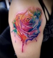Фото тату радуга — 22072017 — пример — 095 Rainbow tattoo_tattoo-photo.ru