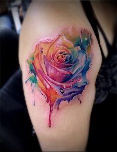 Фото тату радуга - 22072017 - пример - 095 Rainbow tattoo_tattoo-photo.ru