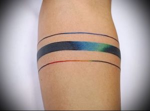 Фото тату радуга - 22072017 - пример - 096 Rainbow tattoo_tattoo-photo.ru