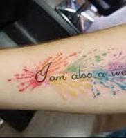 Фото тату радуга — 22072017 — пример — 101 Rainbow tattoo_tattoo-photo.ru