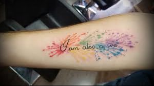 Фото тату радуга - 22072017 - пример - 101 Rainbow tattoo_tattoo-photo.ru