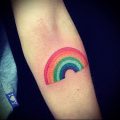 Фото тату радуга - 22072017 - пример - 102 Rainbow tattoo_tattoo-photo.ru