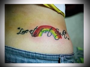 Фото тату радуга - 22072017 - пример - 114 Rainbow tattoo_tattoo-photo.ru
