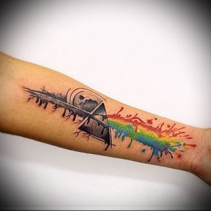 Фото тату радуга - 22072017 - пример - 117 Rainbow tattoo_tattoo-photo.ru
