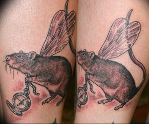 фото тату крыса от 27.07.2017 №033 - Rat tattoo_tattoo-photo.ru